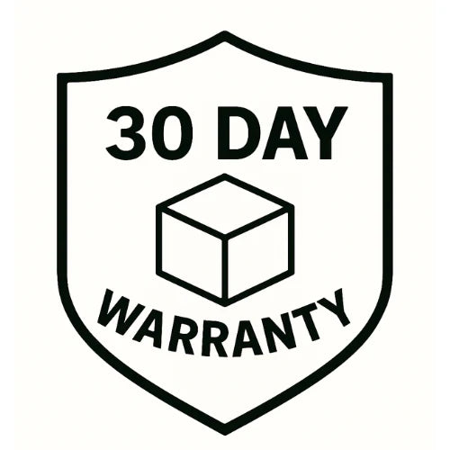 30 Day Warranty